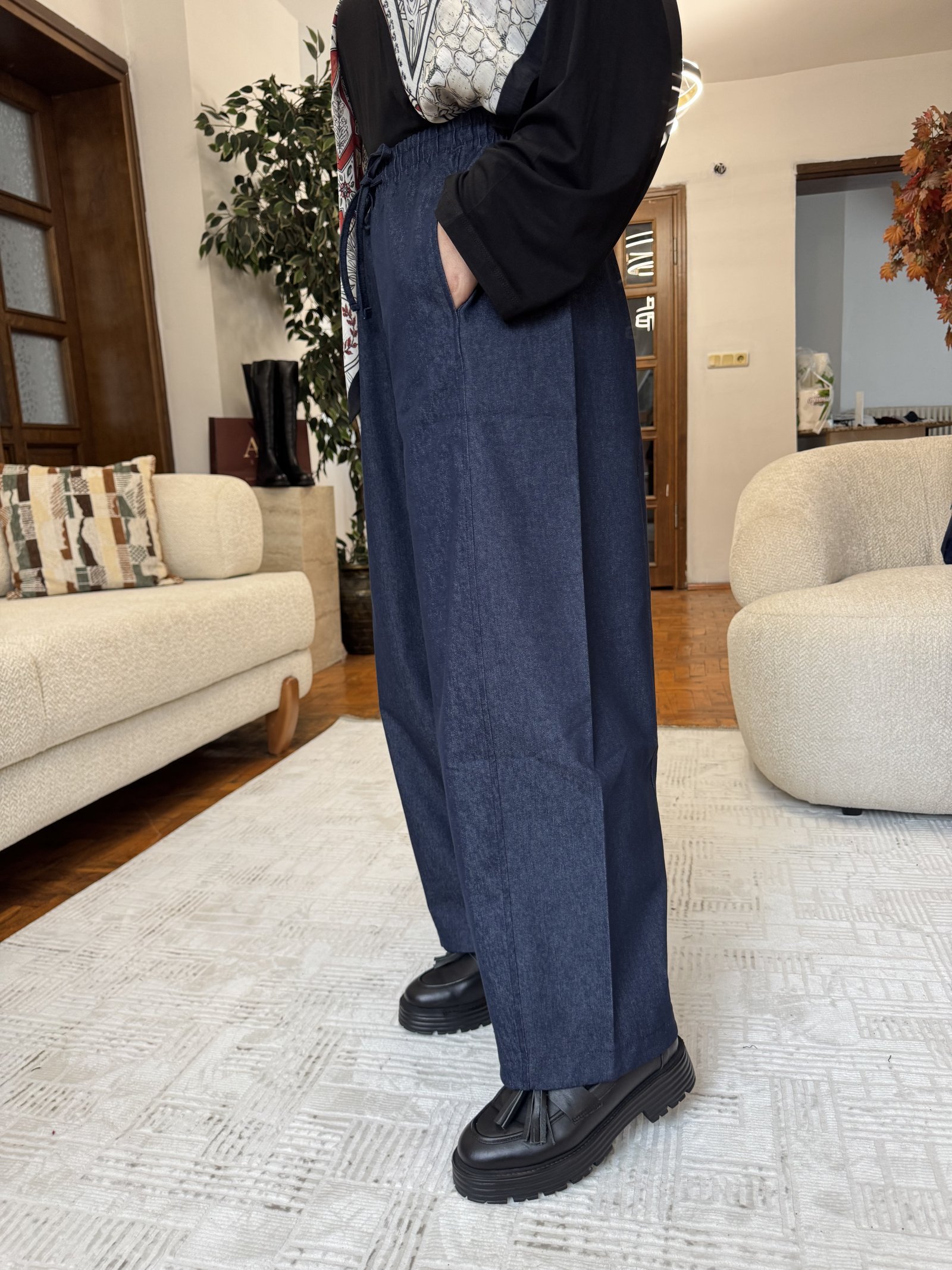 Rahat Kesim Bol Paça Jean — görsel 5