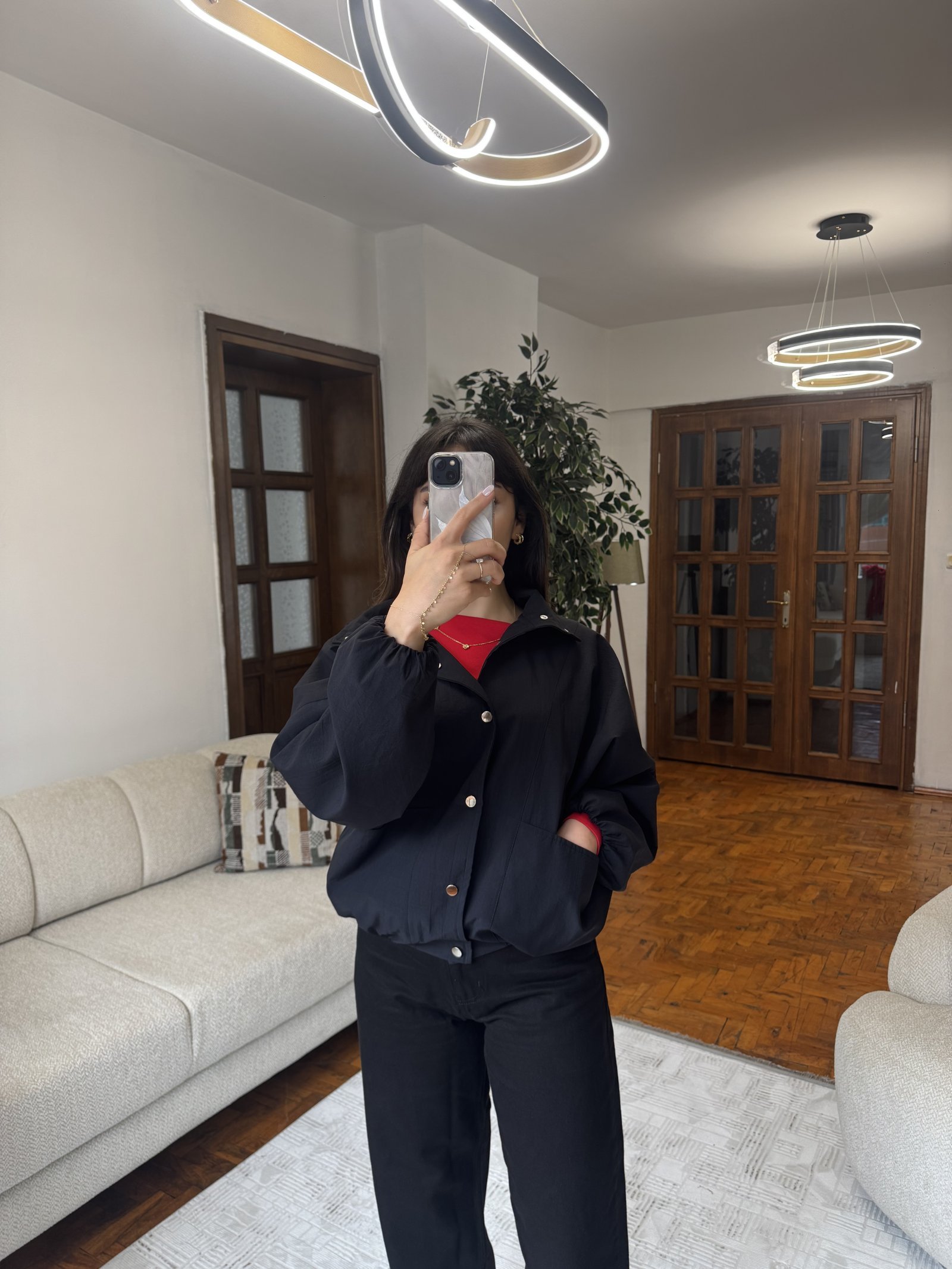 Yağmurluk Kısa Ceket