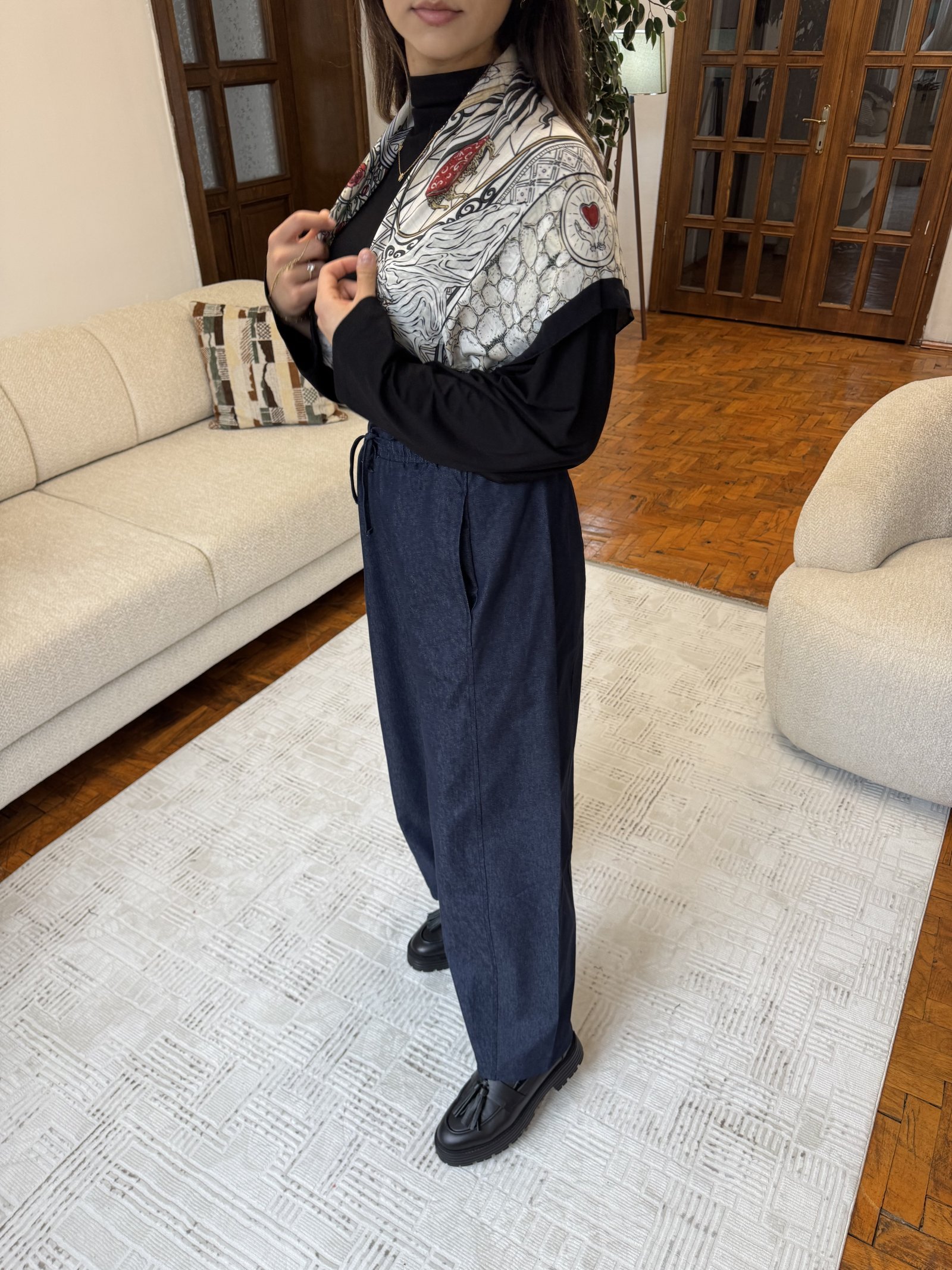 Rahat Kesim Bol Paça Jean — görsel 7